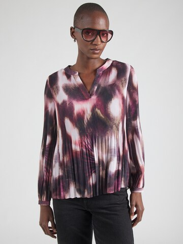 COMMA Blouse in Lila: voorkant