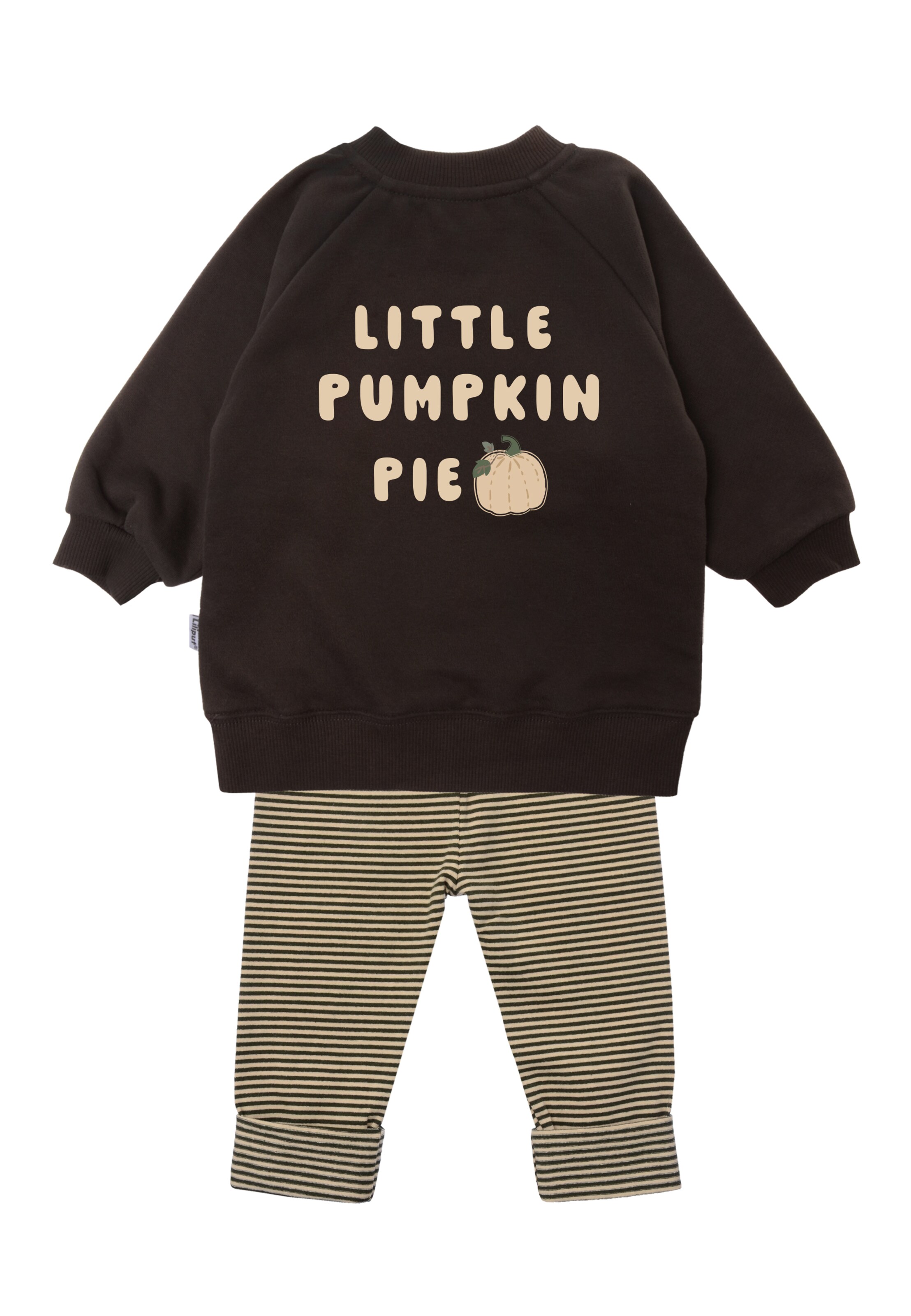 LILIPUT Set 'Little Pumpkin Pie' in Black: front