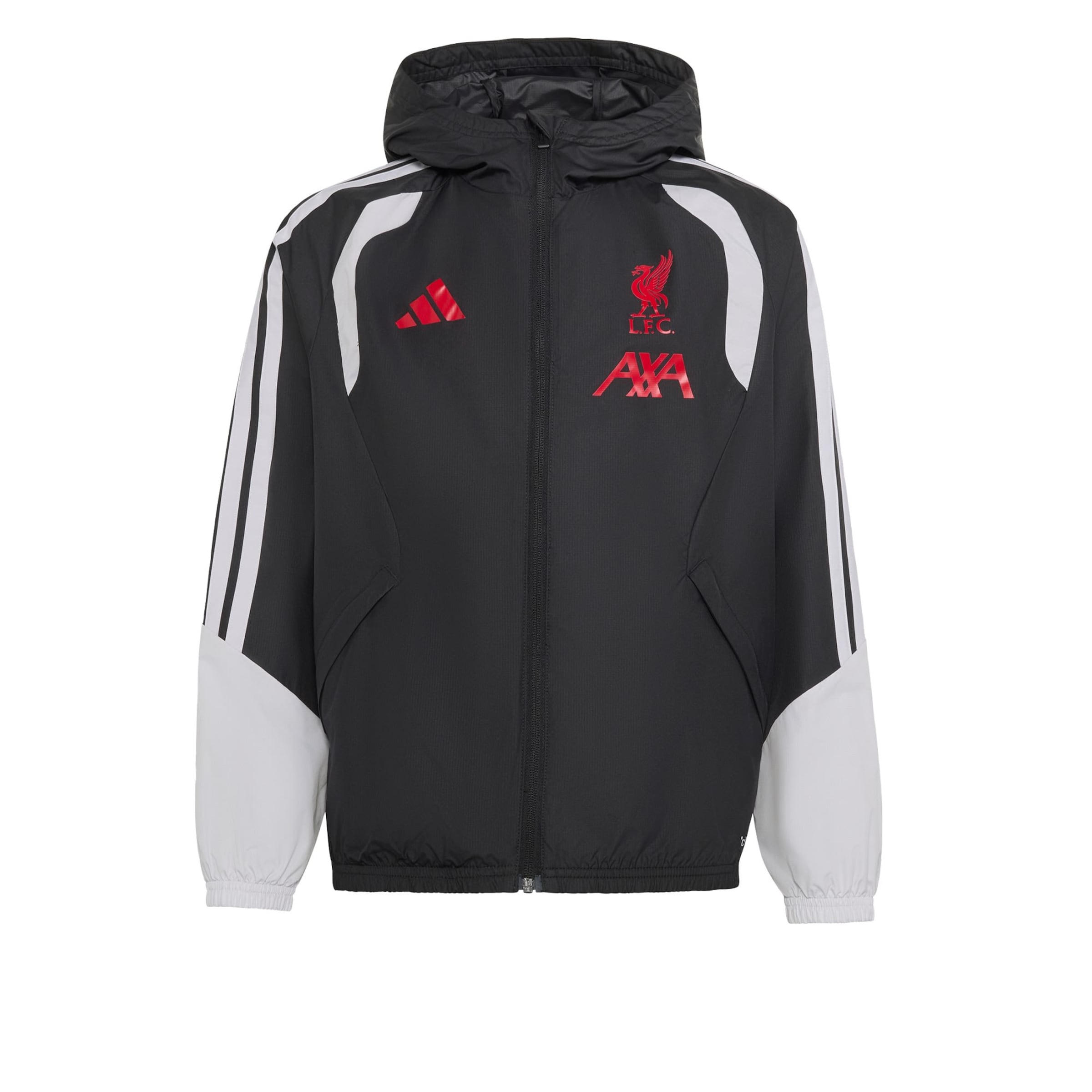 ADIDAS PERFORMANCE Sportjacke 'FC Liverpool 26/27 Tiro' in Schwarz: Vorderseite