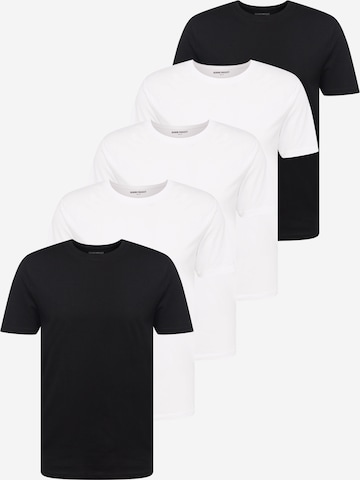 Denim Project Тениска в черно: отпред