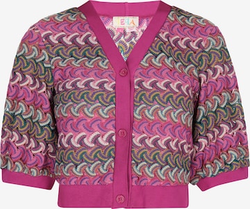 IZIA Neuletakki värissä vaaleanpunainen: etupuoli