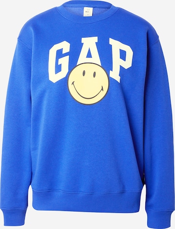 GAP Sweatshirt in Blauw: voorkant