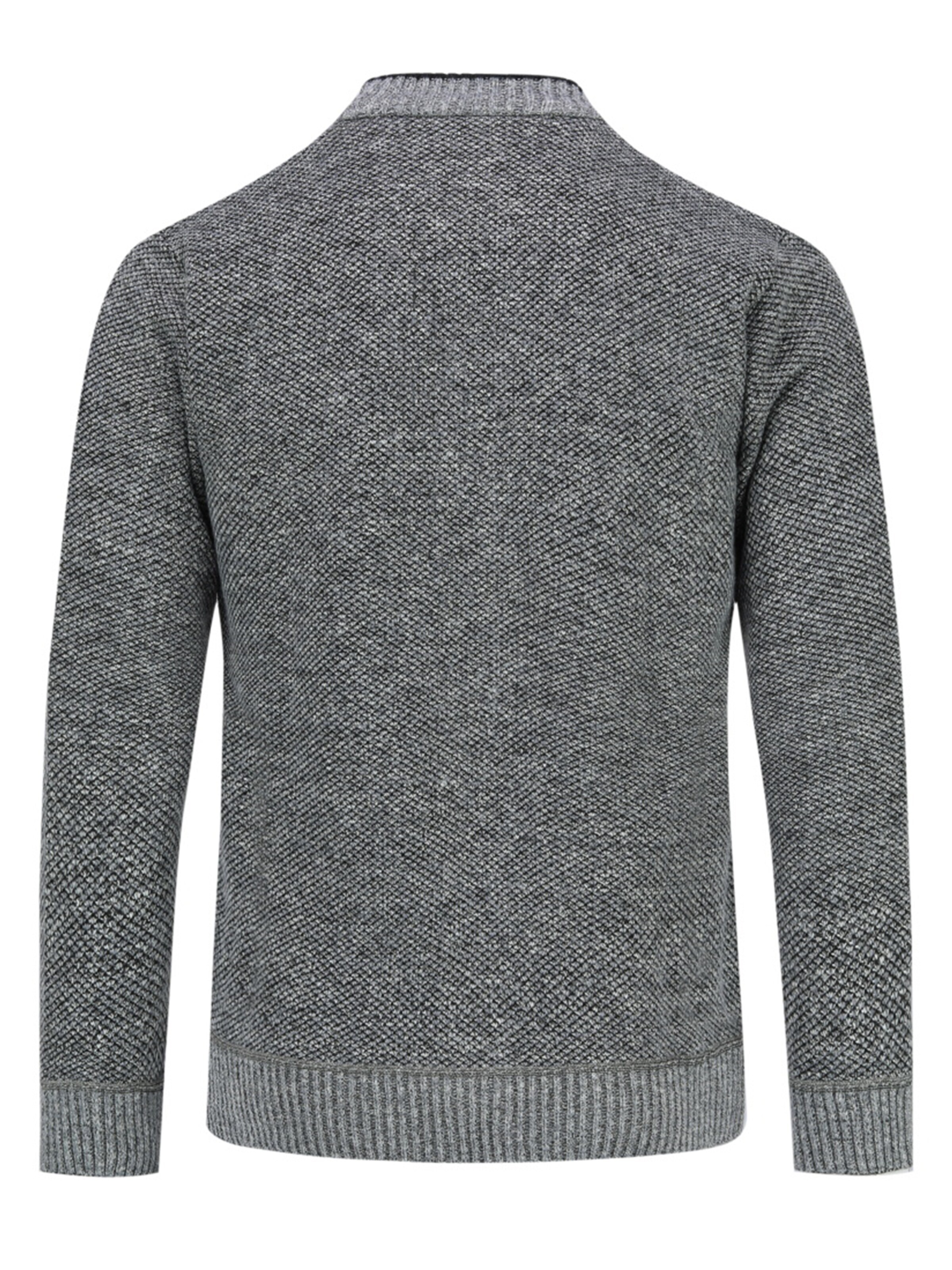 ALLTHEMEN Knit Cardigan in Grey