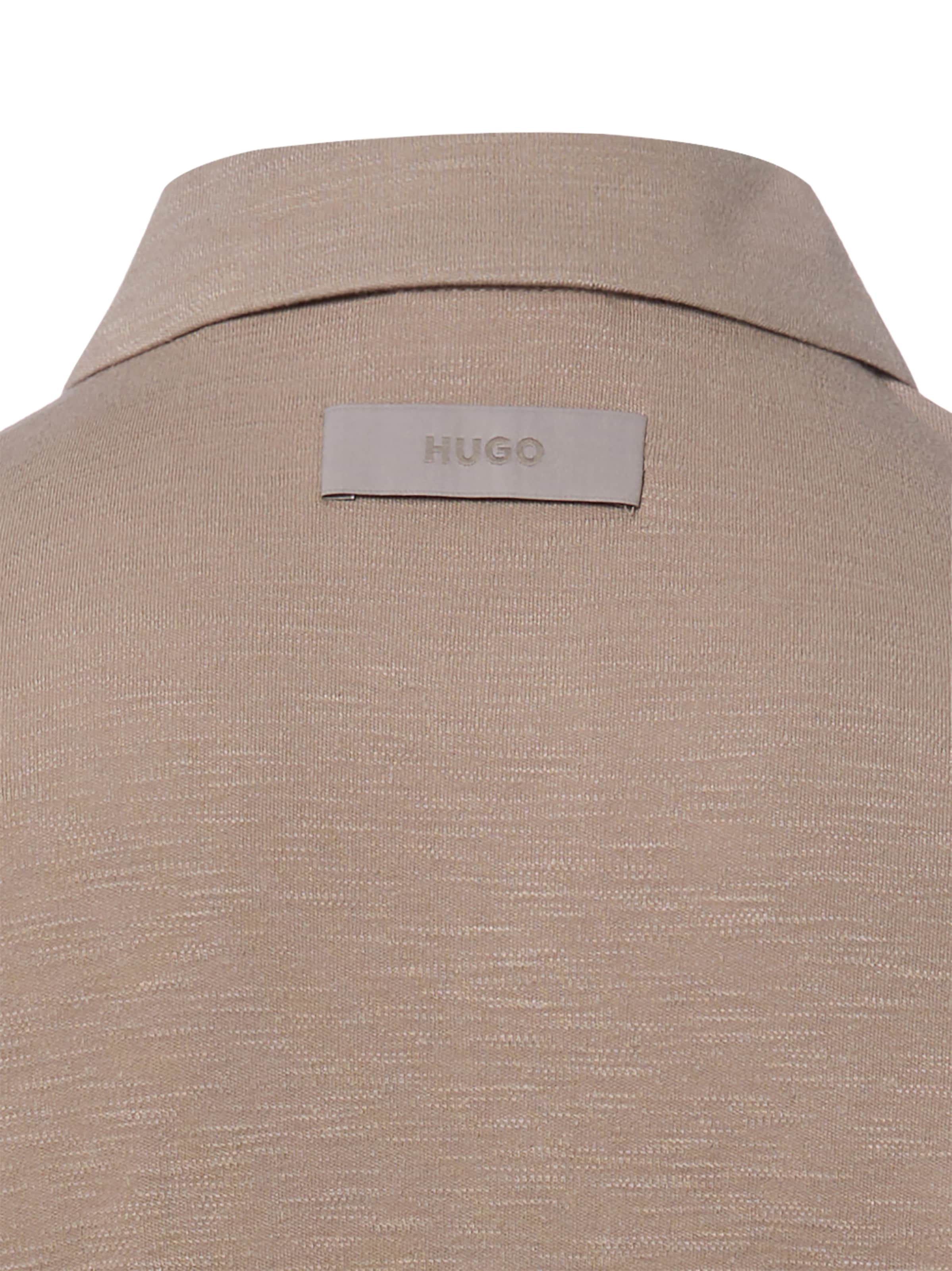 HUGO Poloshirt 'Dulinen' in Beige