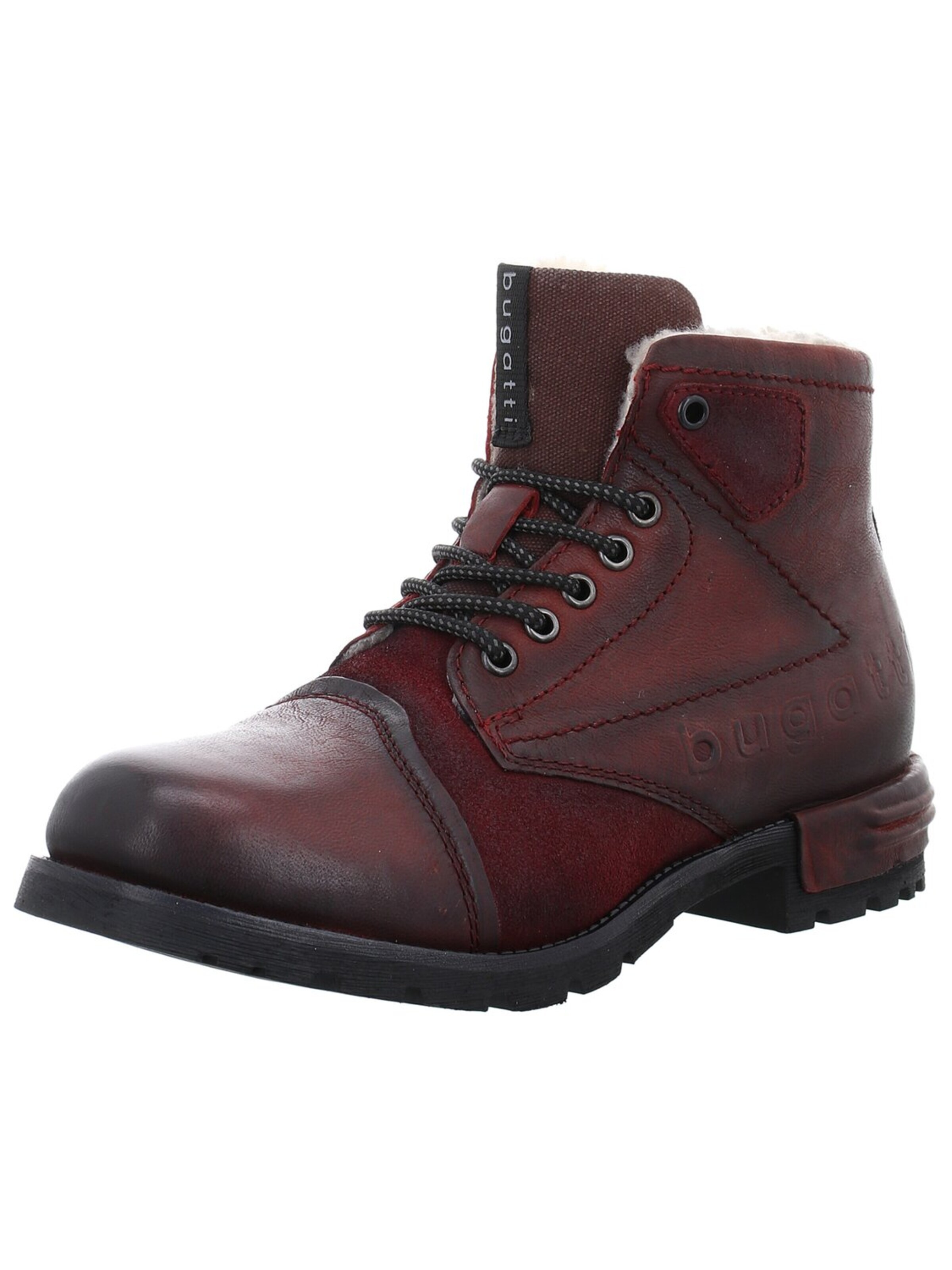 bugatti Boots in Red: front