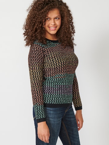 KOROSHI Pullover in Mischfarben