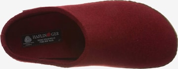 HAFLINGER Slippers in Red