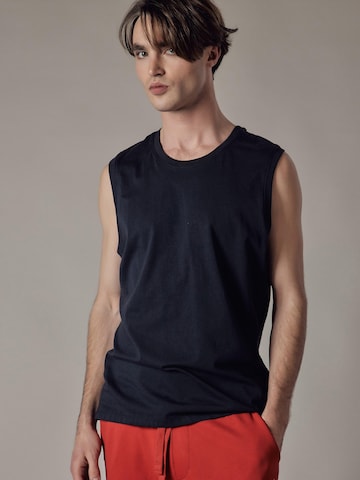 T-Shirt 'Canotta' OWN Off With Nature en bleu : devant