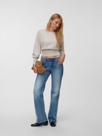 VERO MODA - Jersey 'VMRaye' en beige