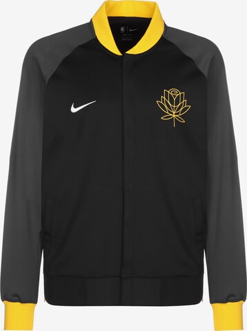 NIKE Sportsweatjacke in Schwarz: predná strana