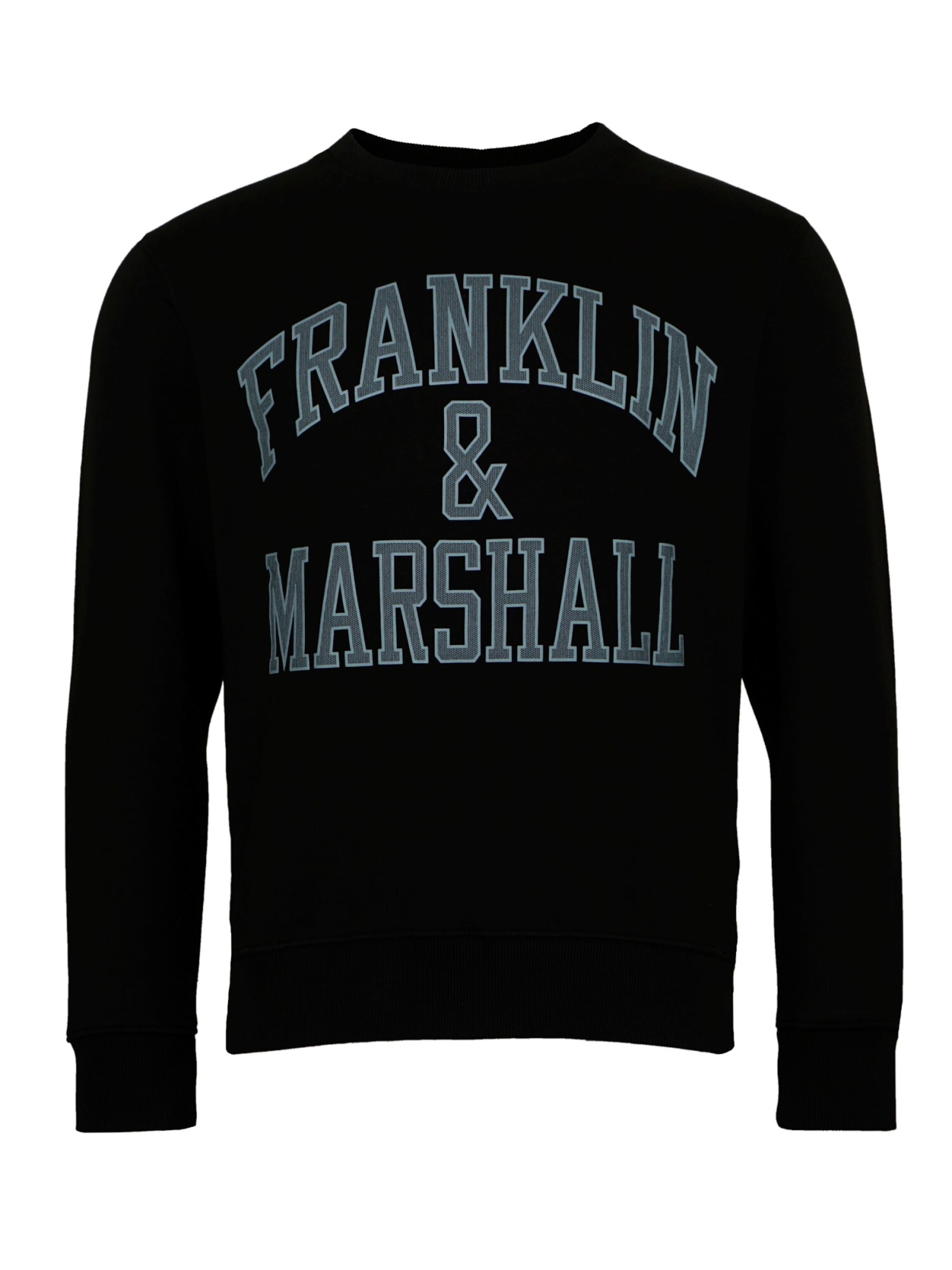 Sweat-shirt FRANKLIN & MARSHALL en noir : devant