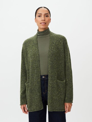 Masai Strickjacke 'Lonny' in Grün: Vorderseite