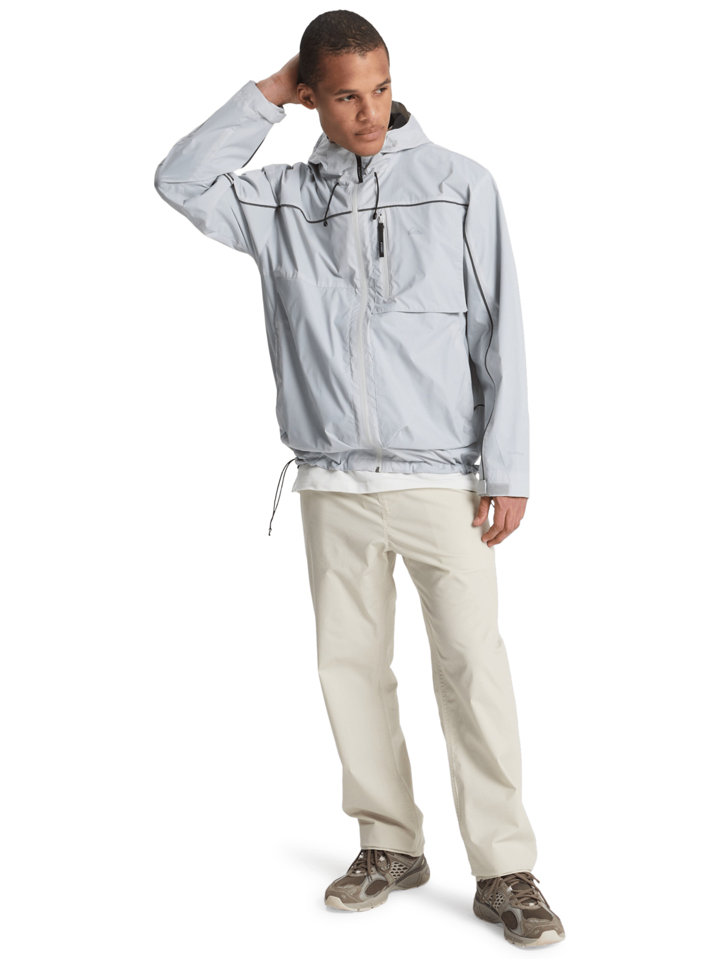 QUIKSILVER Between-Season Jacket 'Full Rig' in Grey