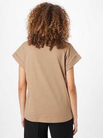MSCH COPENHAGEN T-shirt 'Alva' i brun