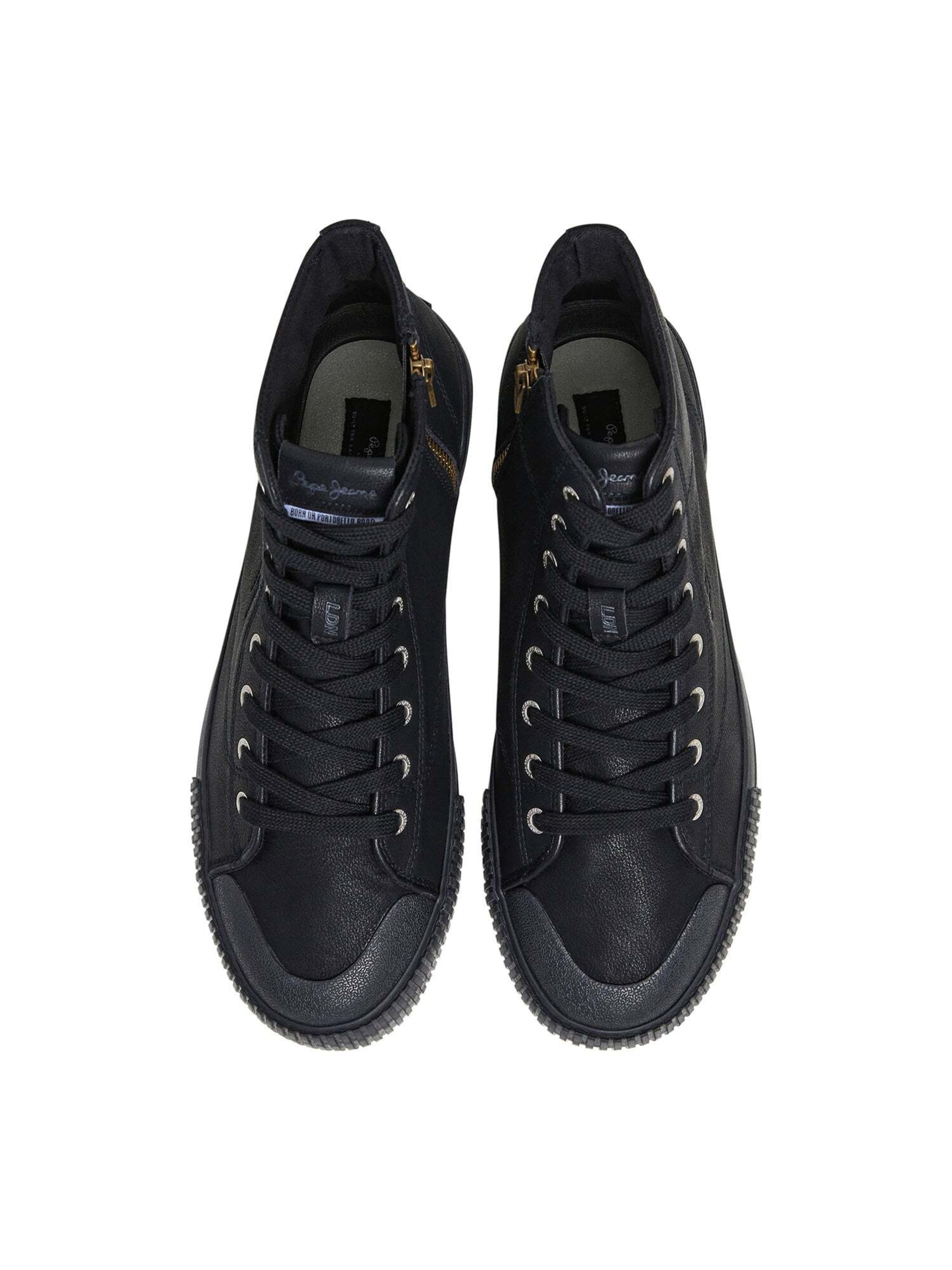 Pepe Jeans High-top trainers 'BEN MOON' in Black