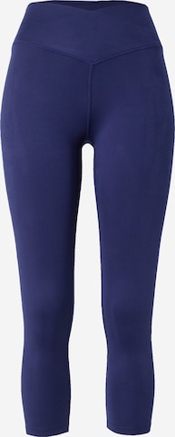 Bally Skinny Workout Pants in Blue: front