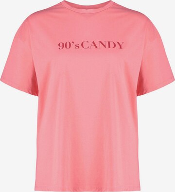 Trendyol Curve T-Shirt in Pink: predná strana