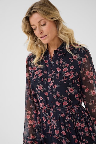 Rochie tip bluză 'Yuna' de la Cream pe albastru