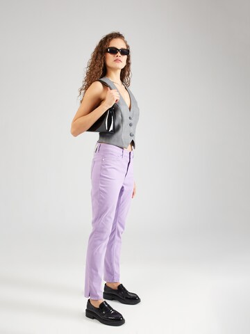 Coupe slim Jean 'DREAM SUMMER' MAC en violet