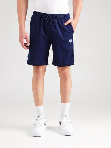 Sergio Tacchini Regular Shorts 'NEW YOUNG LINE' in Blau: Vorderseite