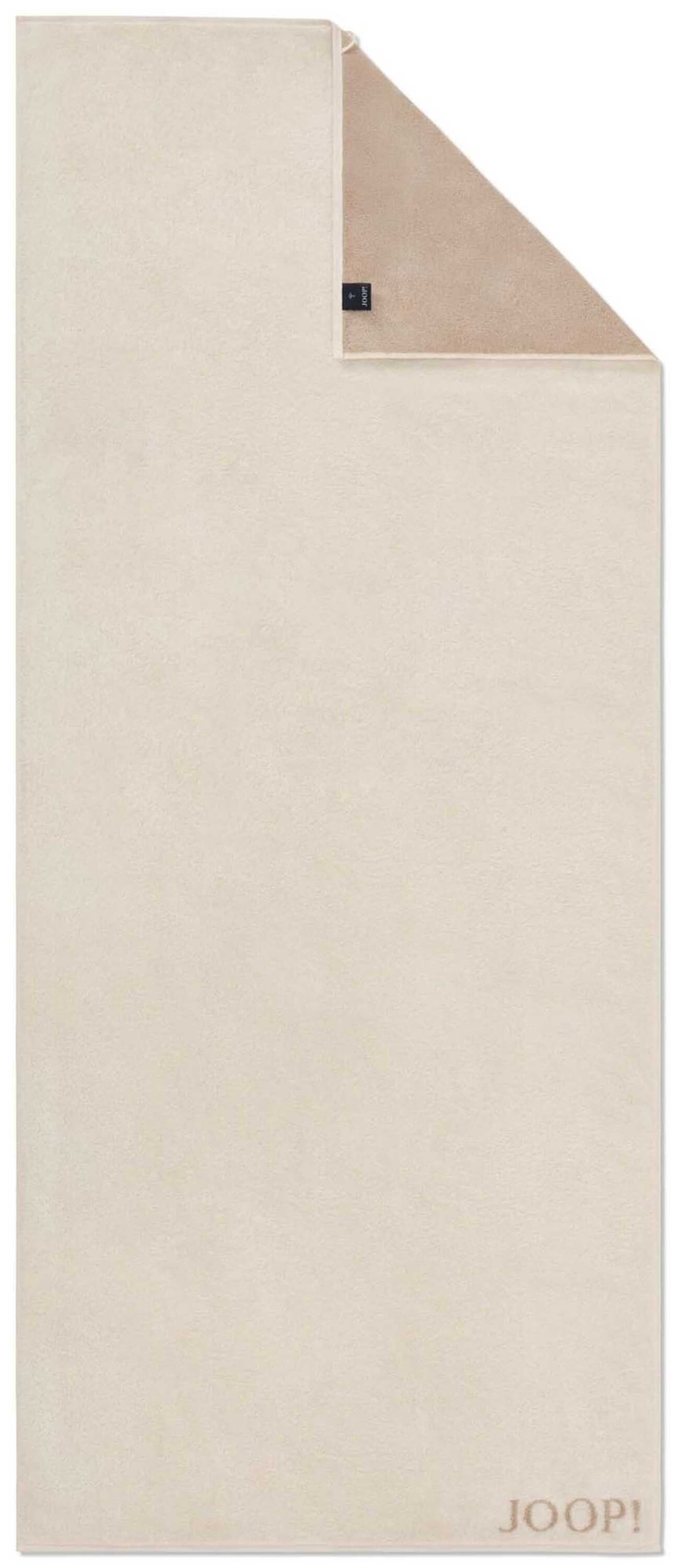 JOOP! Fürdőlepedő 'Doubleface' - bézs: elől