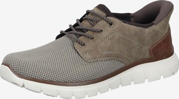Rieker Platform trainers in Brown: front
