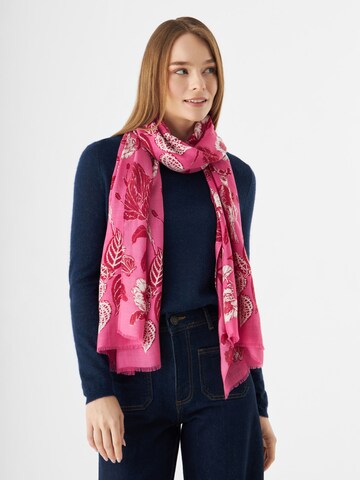 Écharpe CODELLO en rose : devant