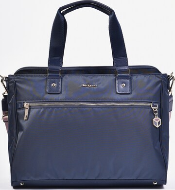 Hedgren Document Bag in Blue: front