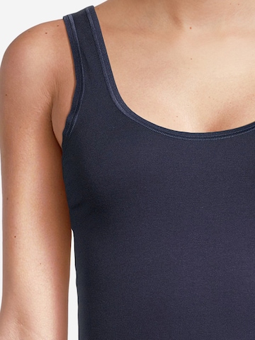 CON-TA Undershirt 'Feinripp' in Blue