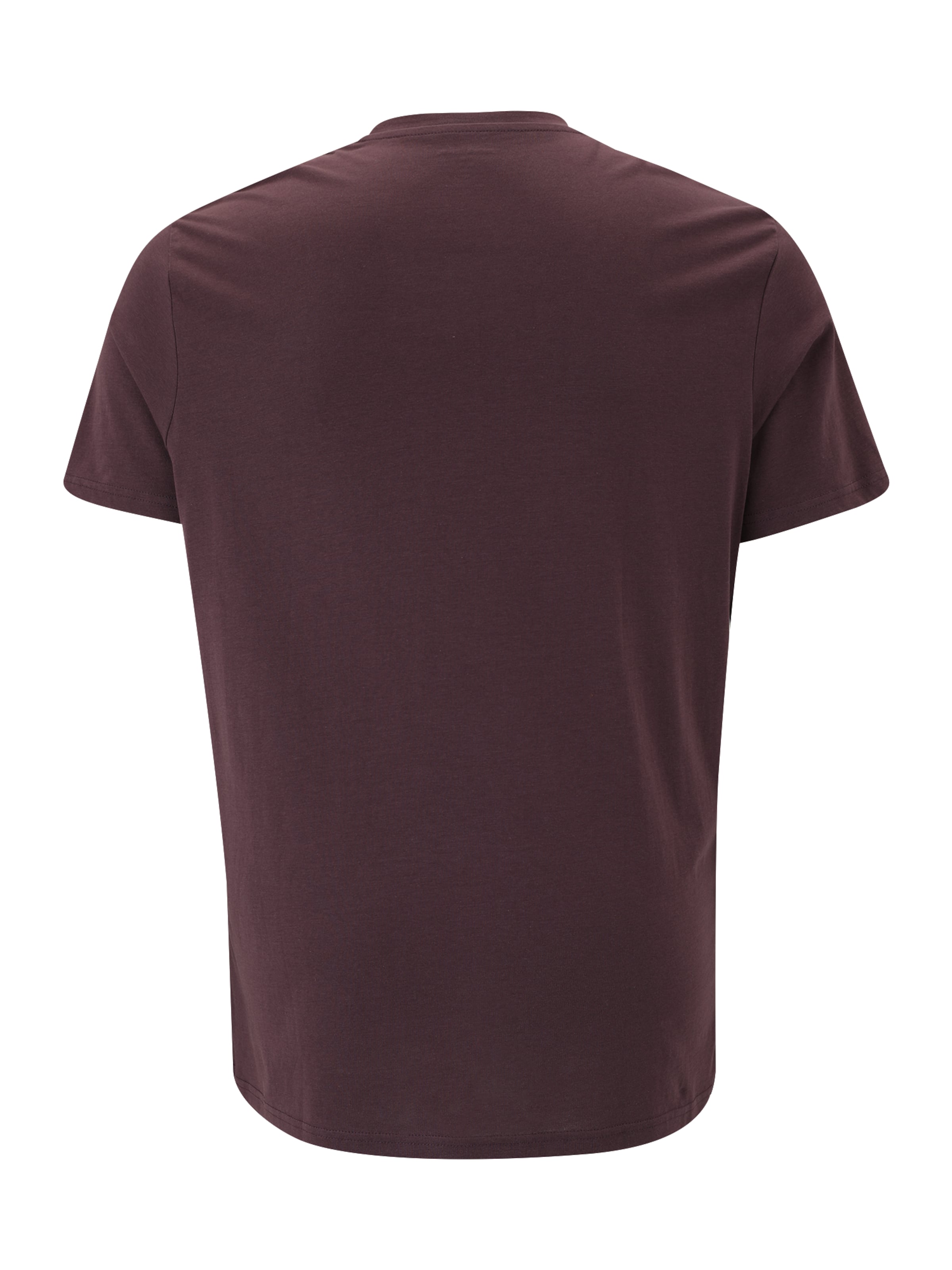 purpurinė Jack & Jones Plus Marškinėliai 'JJESTAR'