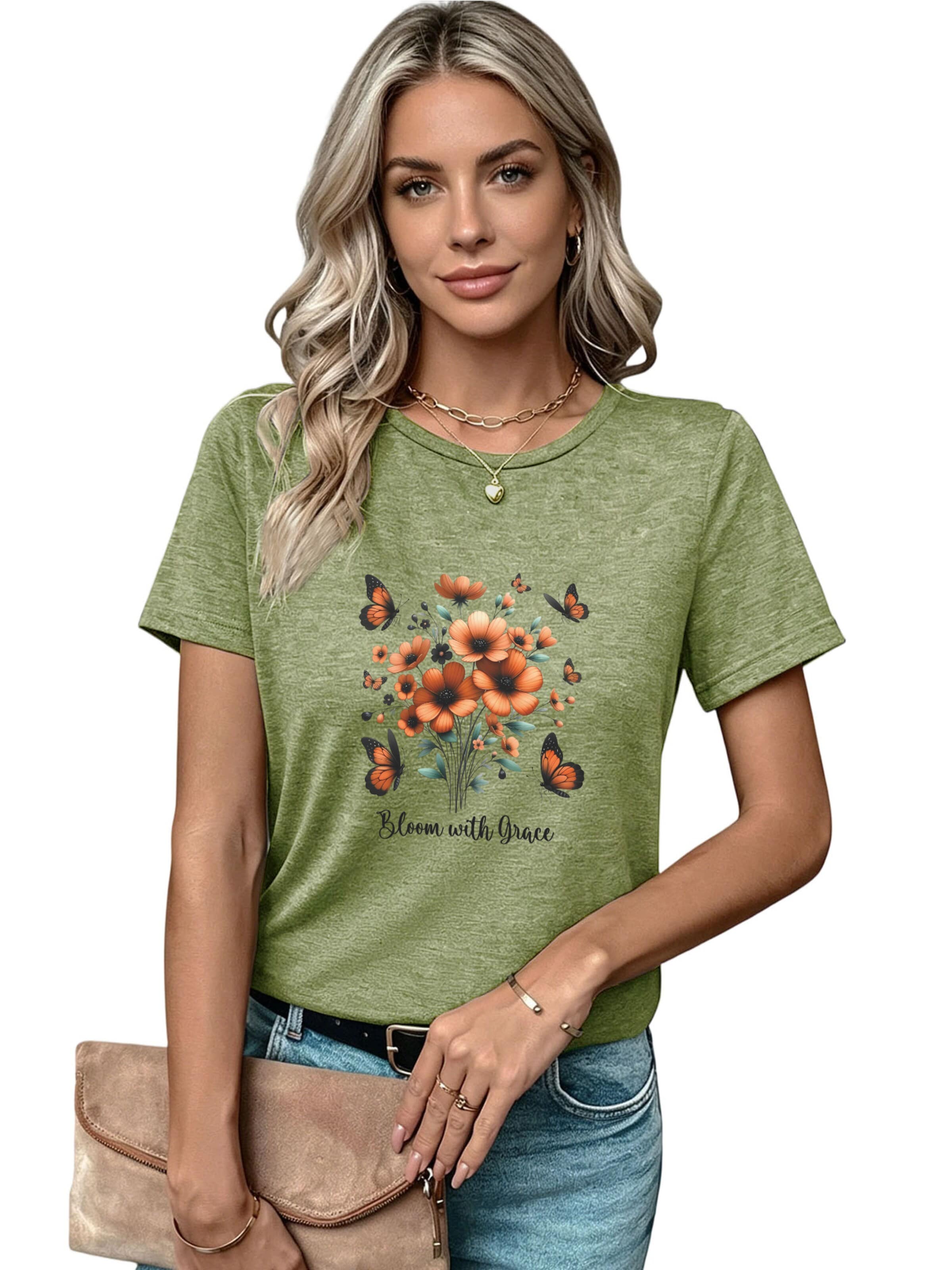 GORHEY Shirt in Groen: voorkant
