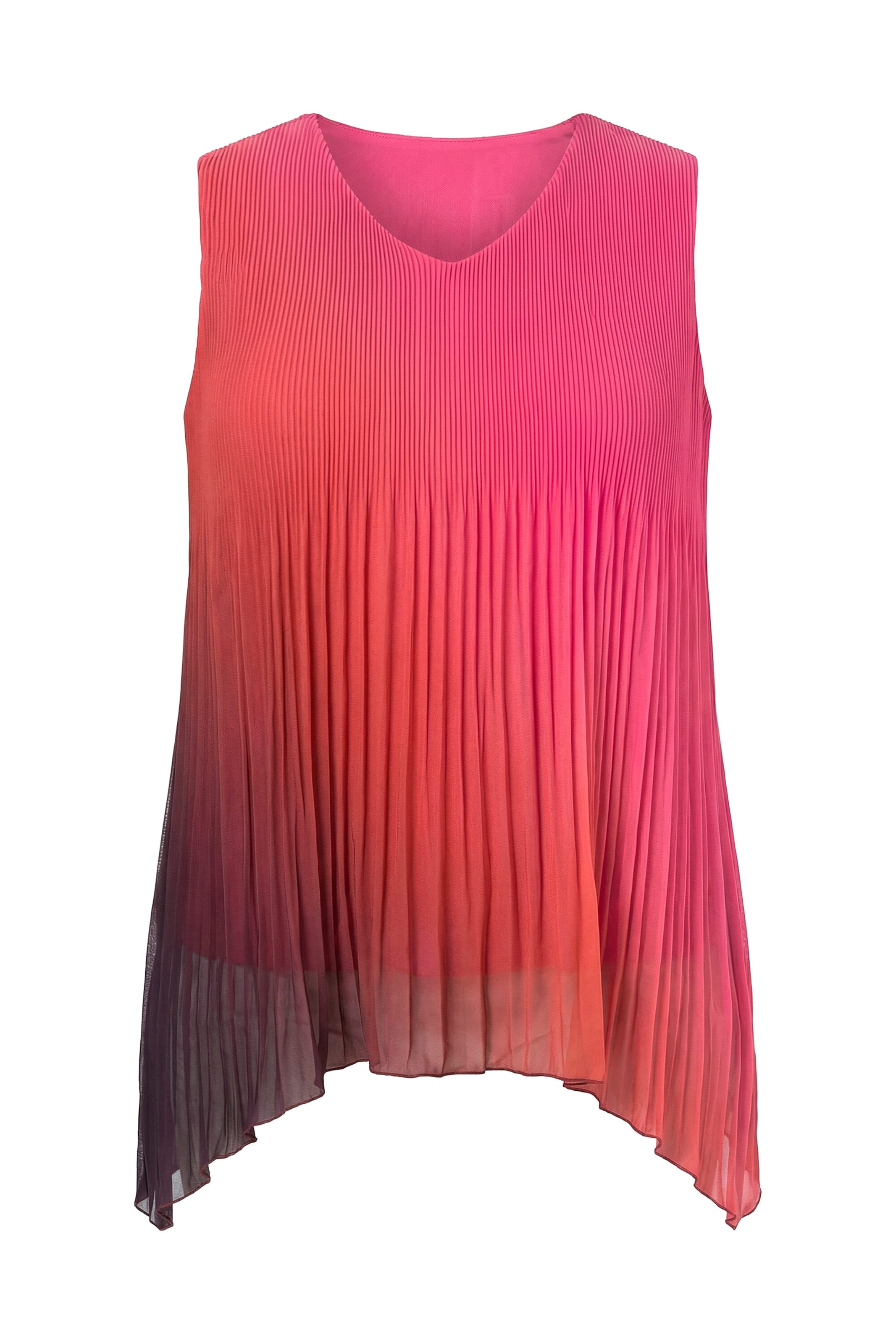 Ulla Popken Bluse in Pink: Vorderseite