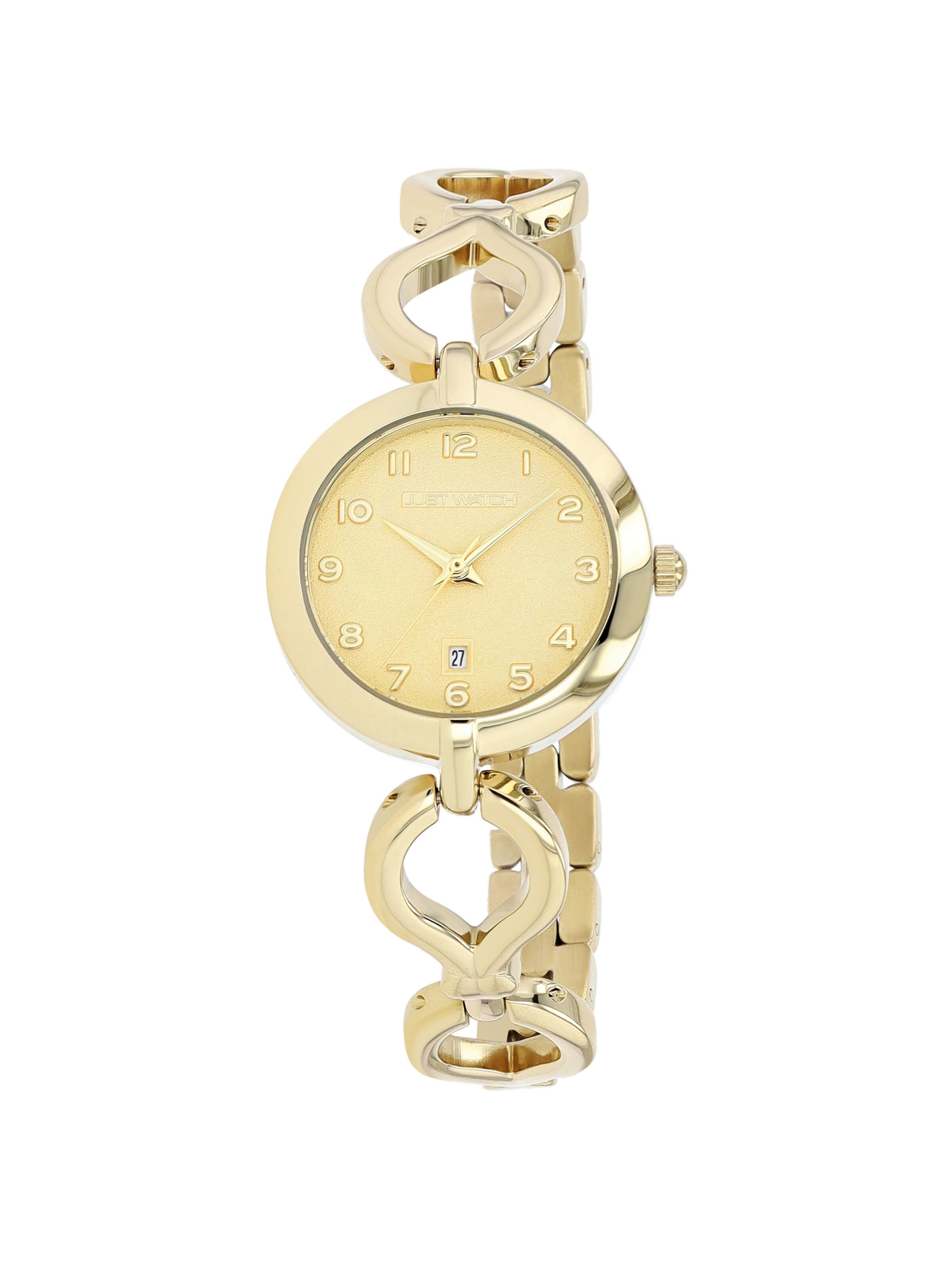 Just Watch Analoguhr‌‌‌‌‌‌‌‌ in Gold: Vorderseite