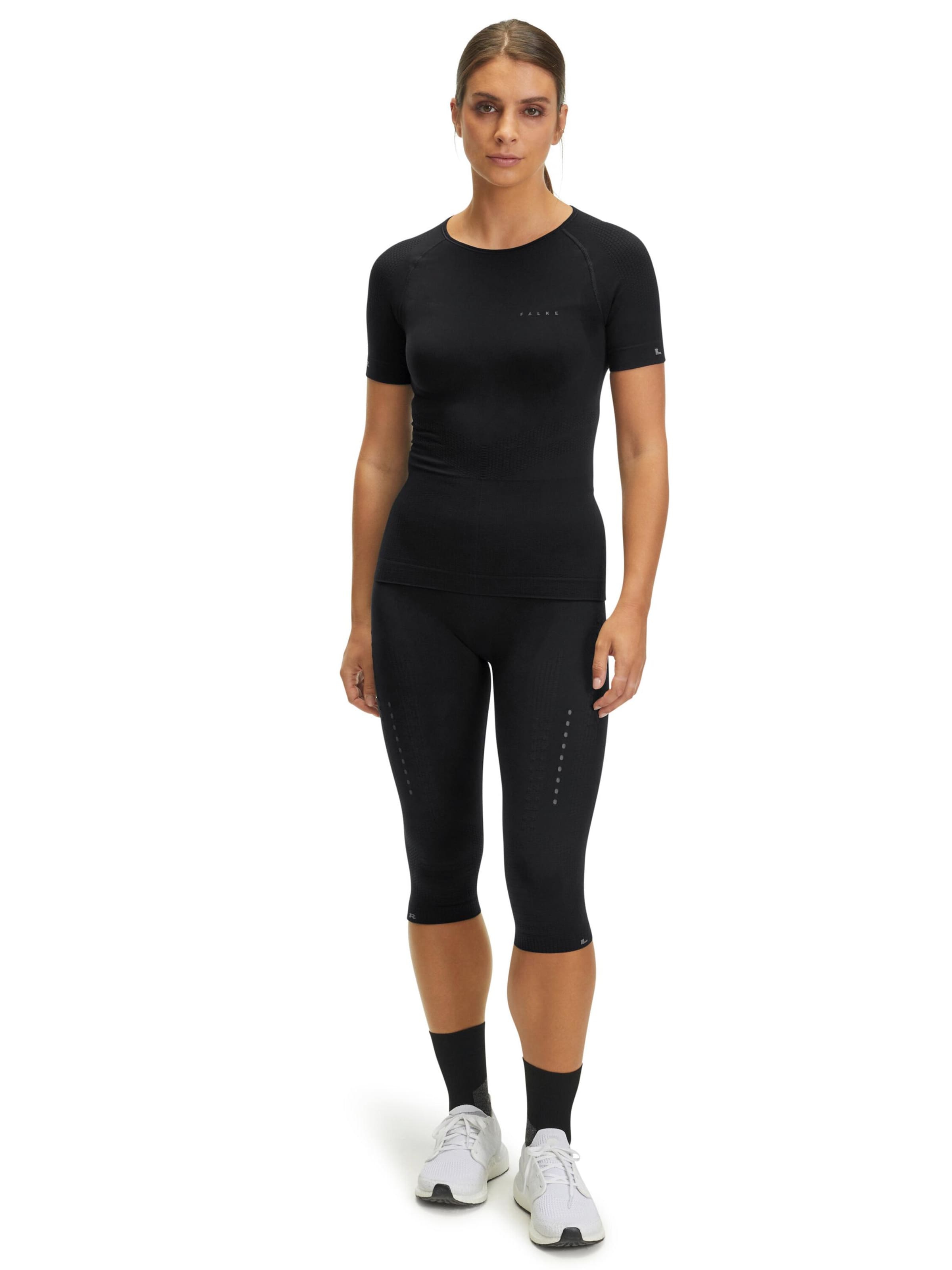 FALKE Performance Shirt 'Impulse Running' in Black