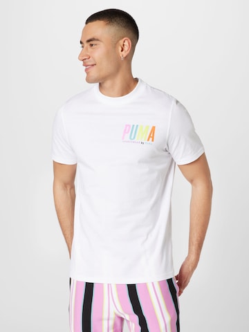 PUMA Shirt in White: front