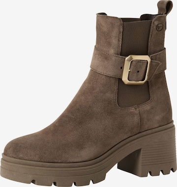 Chelsea Boots Tamaris en marron : devant