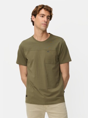 CAMEL ACTIVE T-Shirt in Grün: Vorderseite