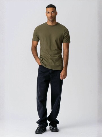 Fit confort Chemise ' Organic Basic ' TEESHOPPEN en vert