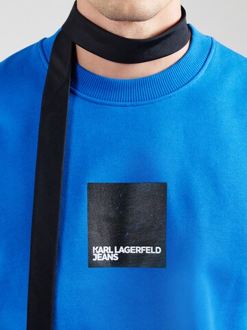 KARL LAGERFELD JEANS Bluzka sportowa w kolorze niebieski