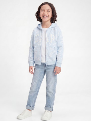 GAP Sweatjakke 'HERITAGE' i blå: forside