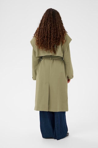 Manteau mi-saison 'SLRowena' SOAKED IN LUXURY en vert