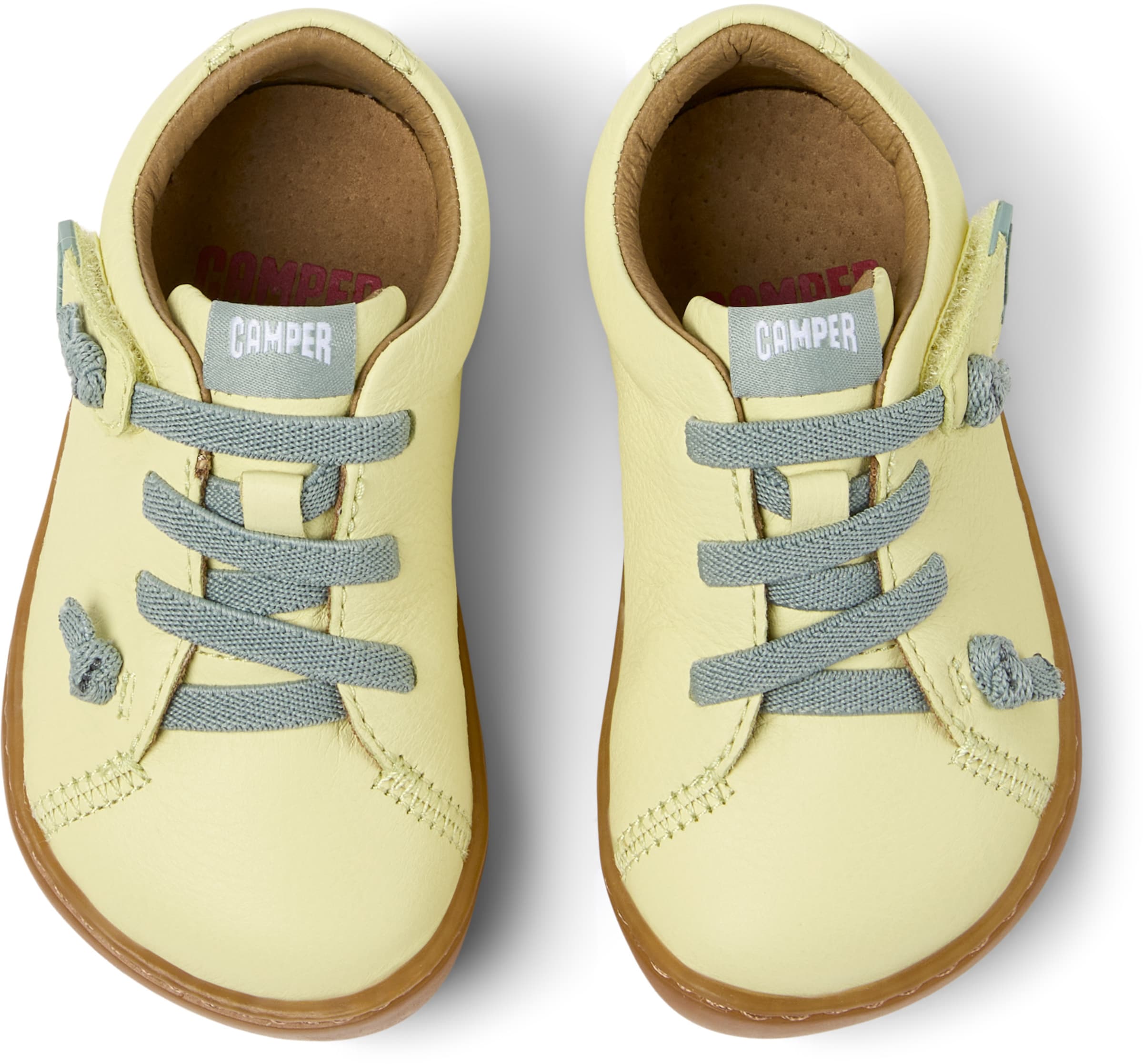 CAMPER First-Step Shoes 'Peu' in Yellow