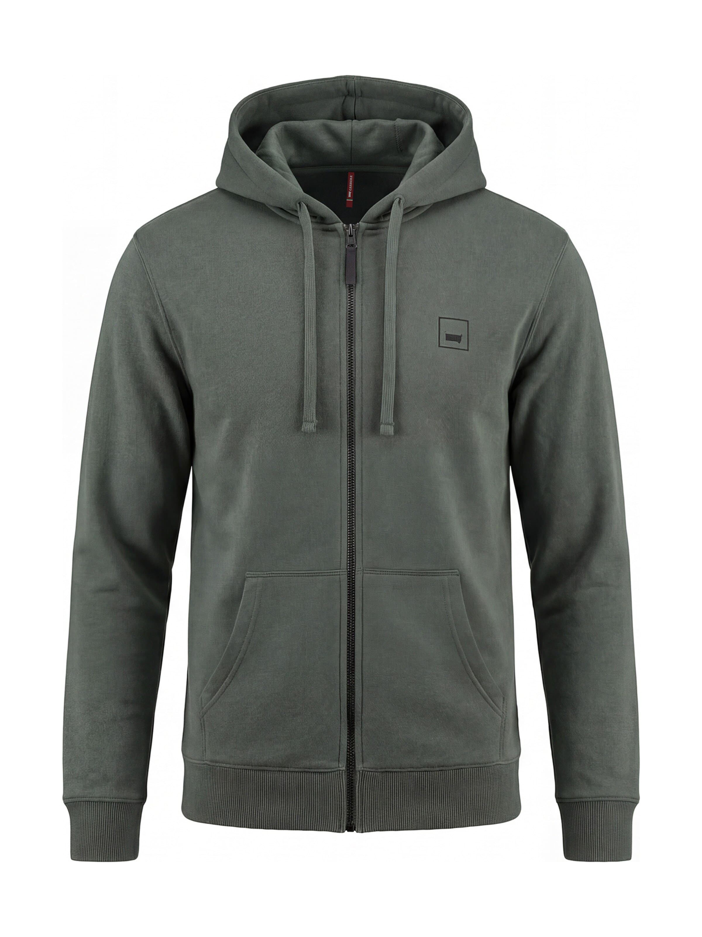 Carrera Jeans Sweatshirt 'Hood'‌‌‌‌‌‌‌‌ in Grün: Vorderseite