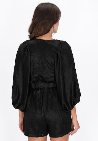 faina Jumpsuit in Zwart