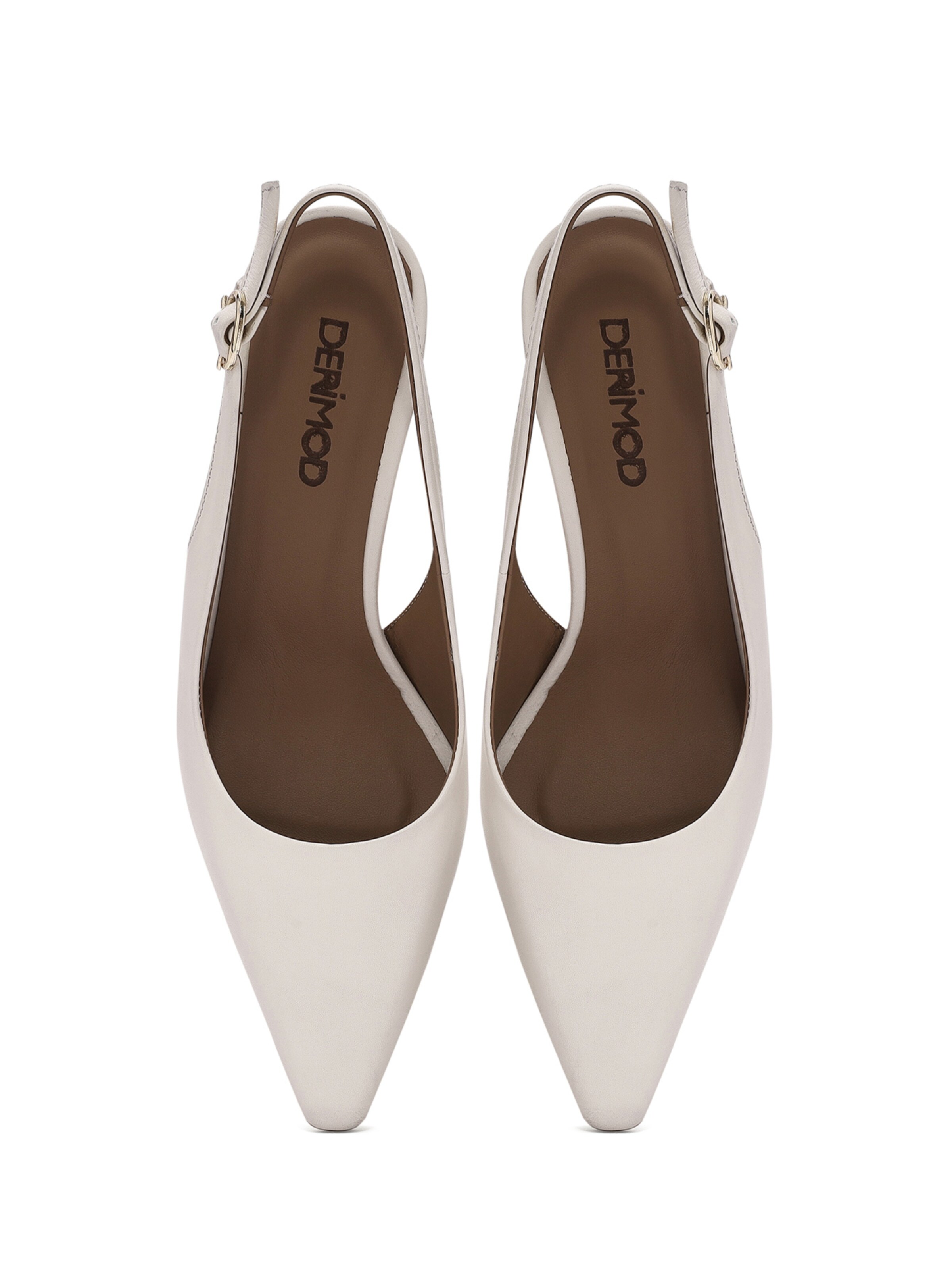 Derimod Slingback Pumps in Beige