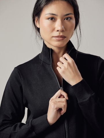 Felpa 'Felpa con Zip' di OWN Off With Nature in nero