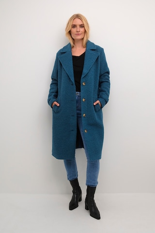 Kaffe Between-seasons coat 'Anne' in Blue