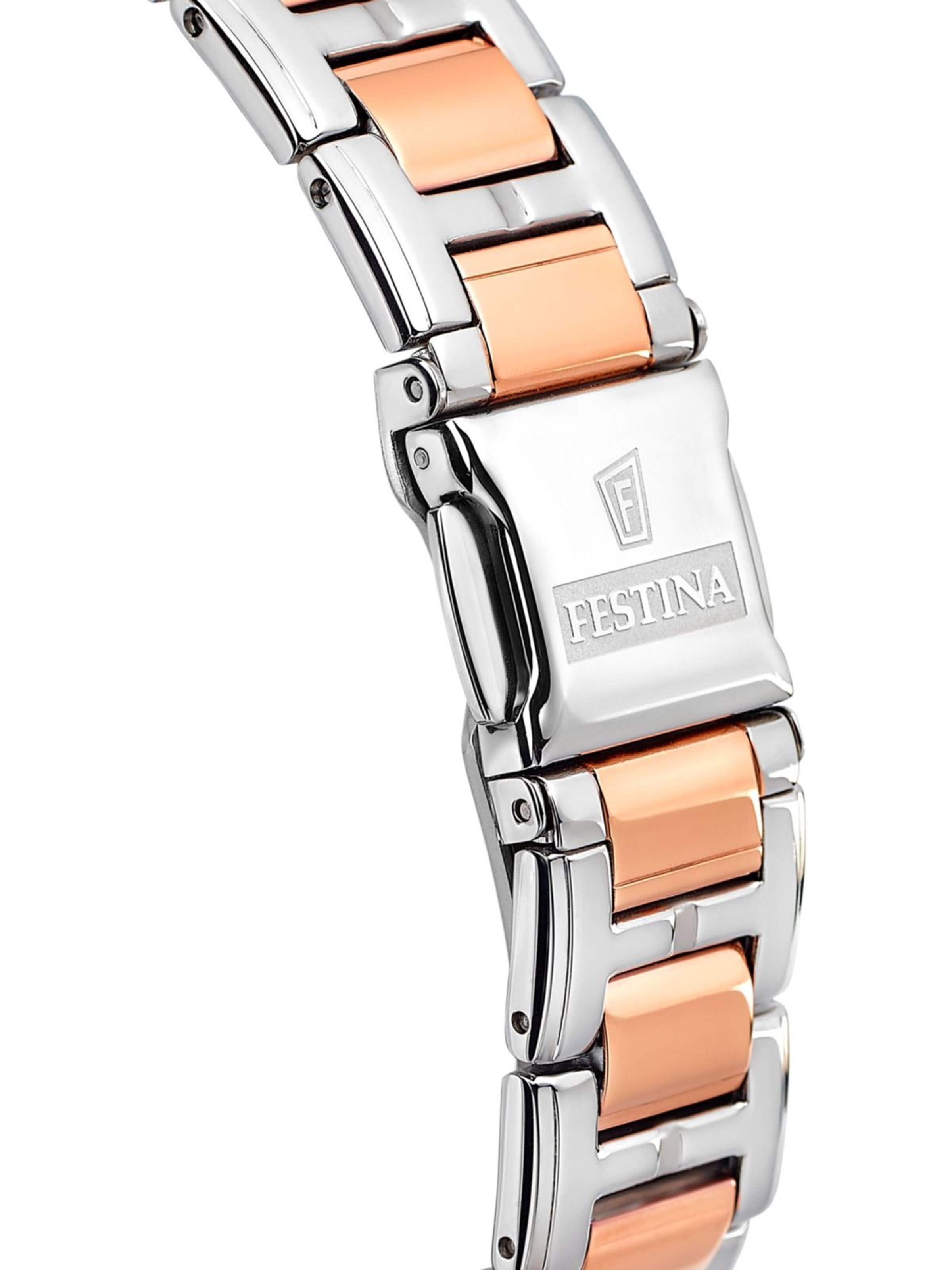 FESTINA Zegarek analogowy 'Chronograph BOYFRIEND COLLECTION' w kolorze biały