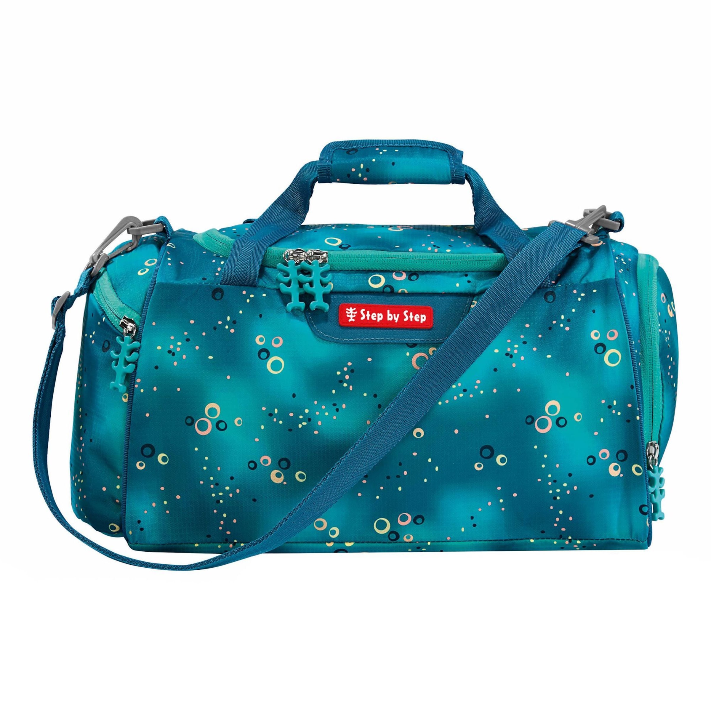 Borsa sportiva di STEP BY STEP in blu: frontale