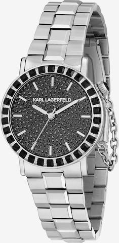 Karl Lagerfeld Uhr in Schwarz: Vorderseite